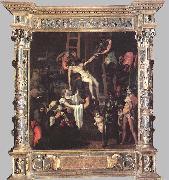 Machuca, Pedro Descent from the Cross oil